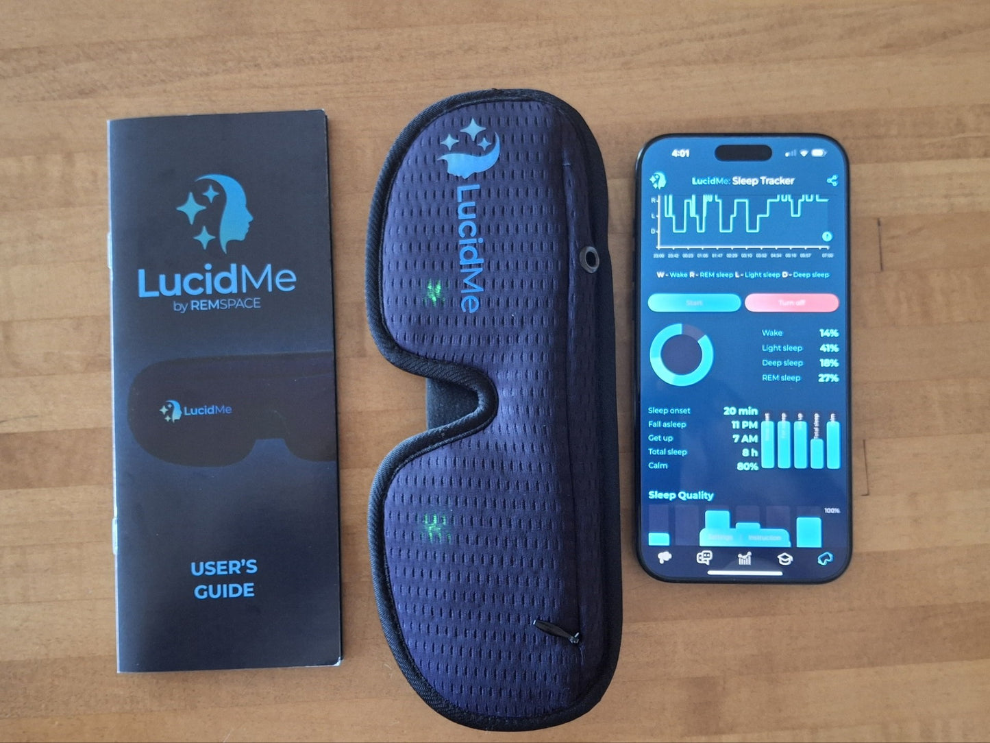 LucidMe. AI-Powered Smart Sleep Mask