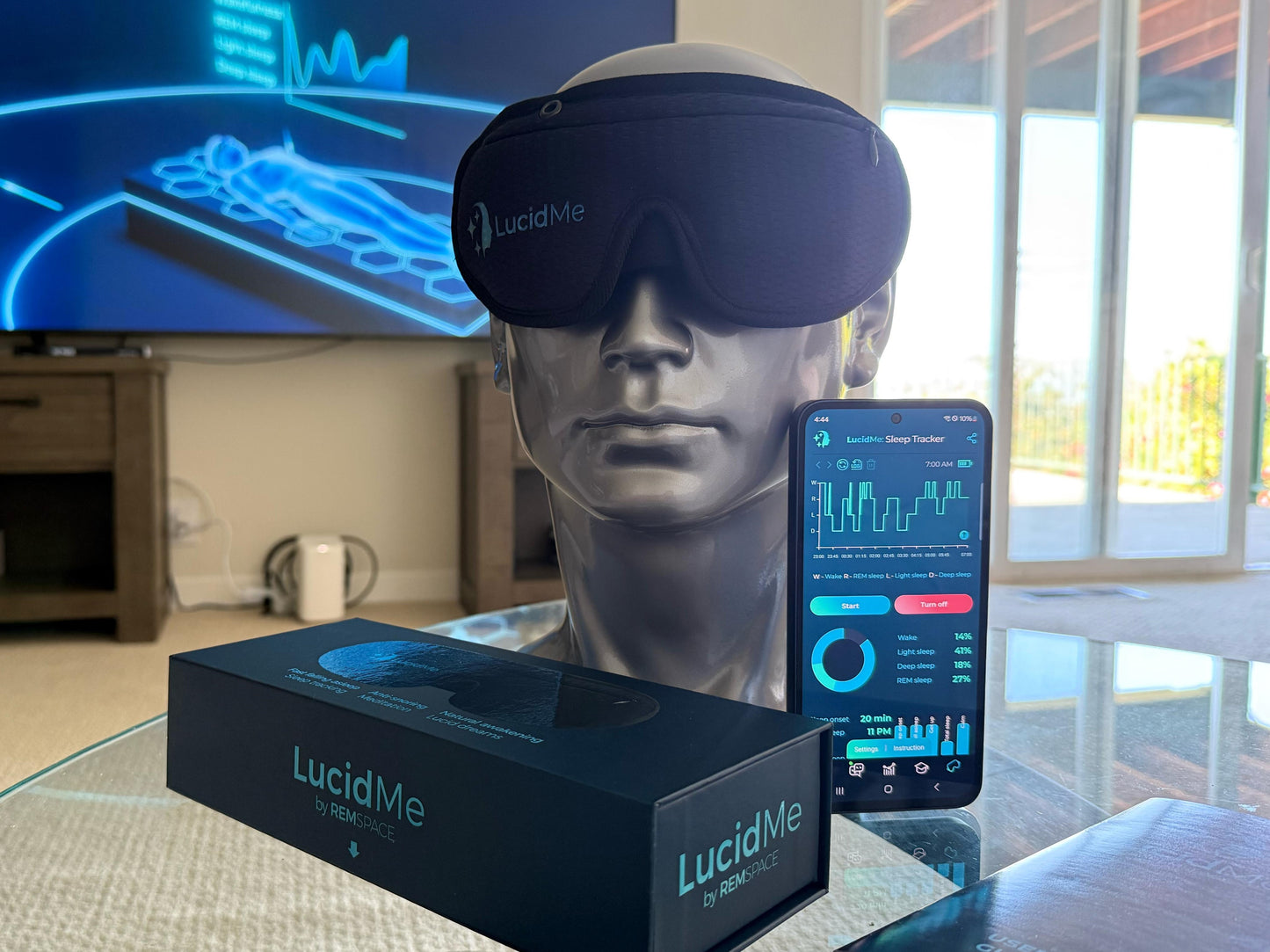 LucidMe. AI-Powered Smart Sleep Mask